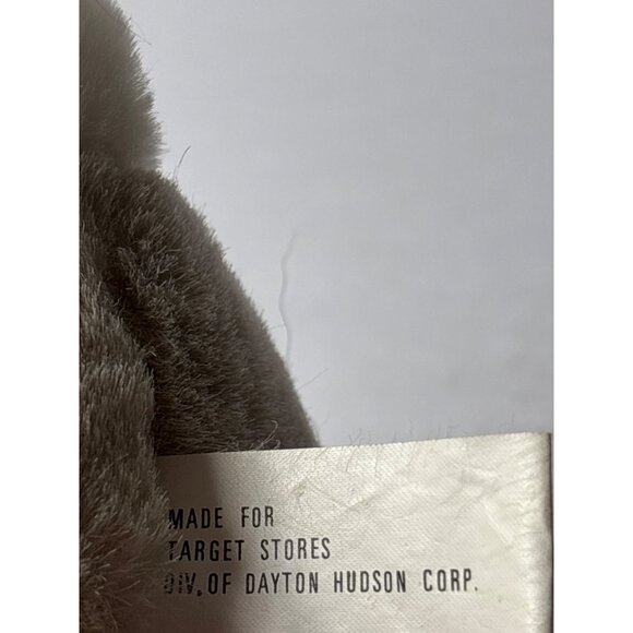 Vintage Target Bunny Rabbit Plush Stuffed Animal 10 inches Brown Beige - Picture 7 of 7